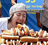 Takeru Kobayashi: hotdog eating champion