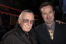 Marvel Comic's Stan Lee (left) with Producer Ralph Winter