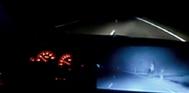 Mercedes night vision system
