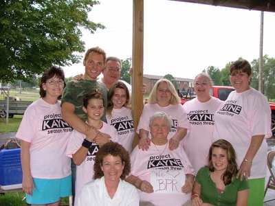 Kayne and his family in Tennessee
