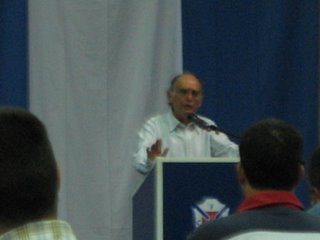 Cabral Ferreira, Presidente do Belenenses na intervenção final.