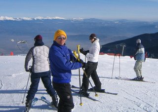 Shelly, Joel, Kristen...at Bansko ski resort