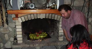 roasting peppers