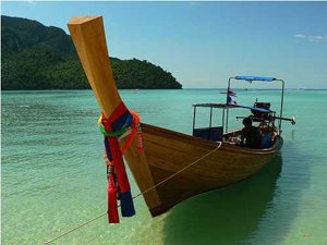 Long Tail Boat in Phuket Thailand