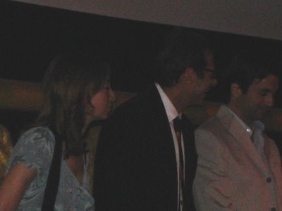 Illeana Douglas, Jeff Goldblum and Chris Bradley