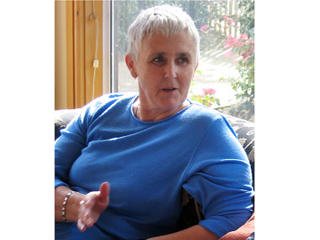 Nola at the Peter Cammock Leadership Workshop in Dunedin - April 2005.