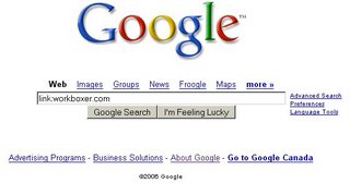 Google backlink query Work Boxers