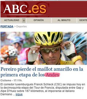 El Tour de Francia llega a los Andes. Mañana el ascenso al Aconcagua