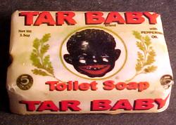 black tar soap