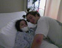 when on morphine, ian looks cute with pigtails