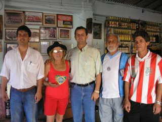 Da esquerda para direita :Glaúco Lauria, Iolanda Pereira, Dep Arantes, Tenente Pádua e Fartura Tatinha