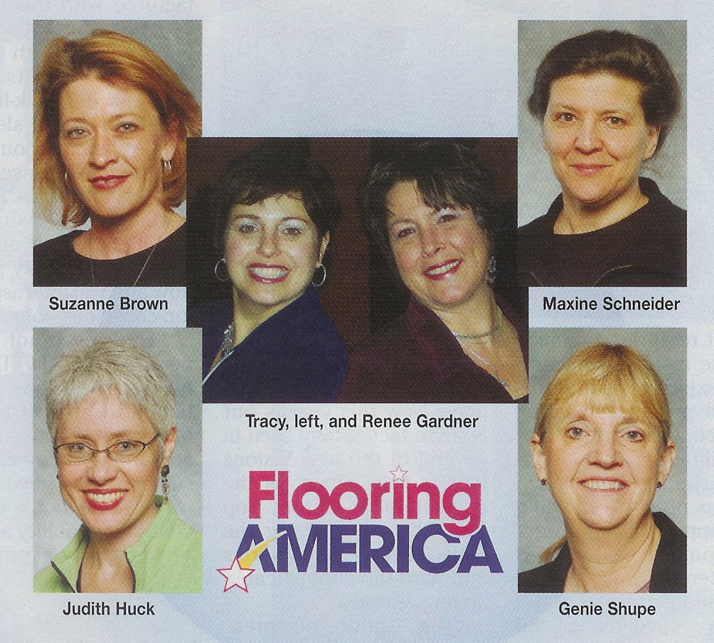 Women of Flooring America Making Their