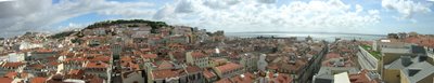  Lisboa desde el elevador de Santa Justa