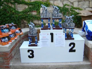 Trofeos y premios de la marcha