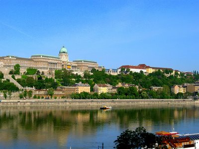 Royal Palace, Buda Hills, View from Pest