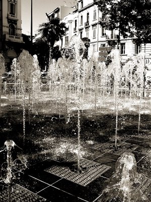 Fountain, Town Square, Antibes