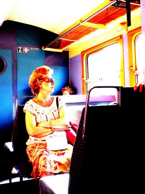 Lady on Train