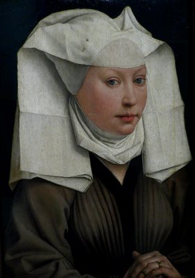 Woman in Gauze Hat,van der Weyden