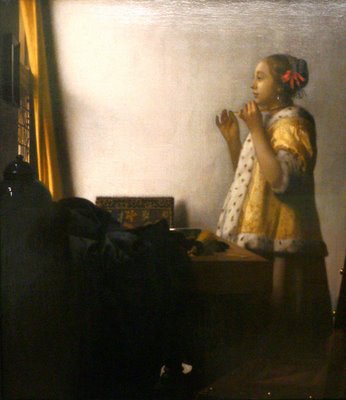 Vermeer Lady With Pearls