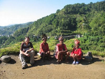 My new Ifugao friends at the Banaue Rice Terraces