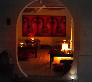 shot of the private room