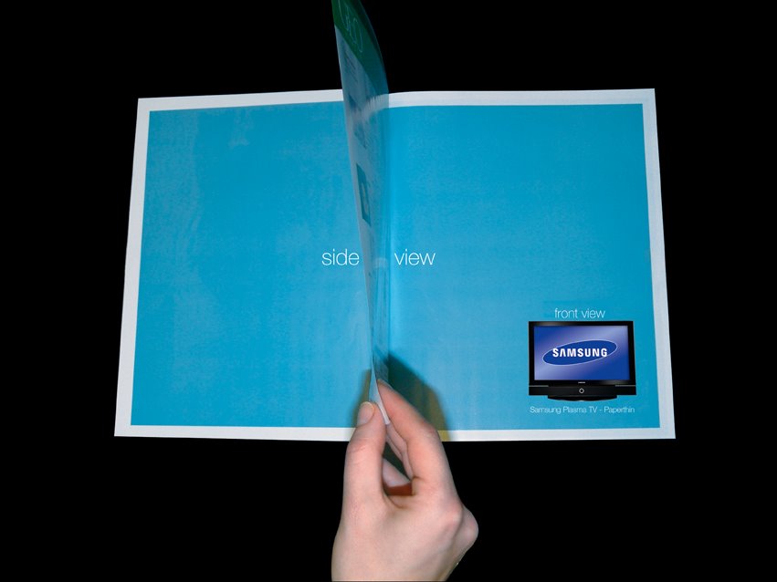 Samsung Flat Screen-Anzeige