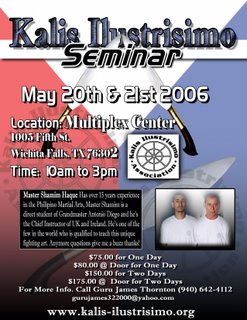 Kali Seminar Flyer