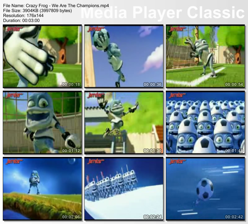 Faizal R: Crazy Frog - We Are The Champions ( mp4 download )