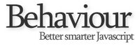 Logo of Behavior JavaScript library