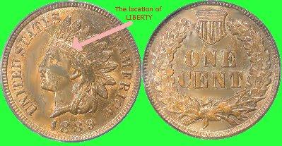 1898 Indian Head Cent Very Good Penny VG