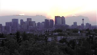 Stock Footage: Calgary Sunrise