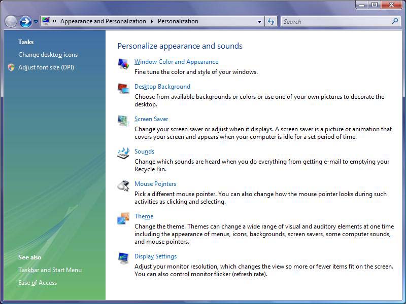 Windows Vista Release Candidate 1 Rc1