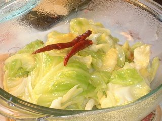 garlic cabbage stir fry
