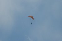 A paraglider at Billing