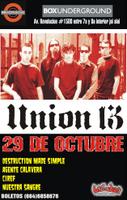 flyer de Union 13 @ Box Underground
