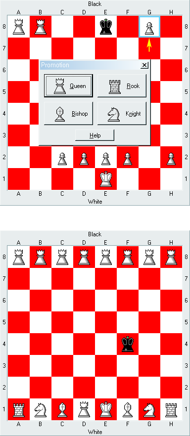 Chess: Promotion