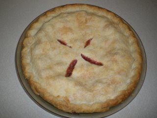 Grandma's Rhubarb Pie