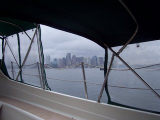 Rain, Boat, Boston