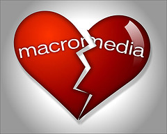 Macromedia Logo Disappears