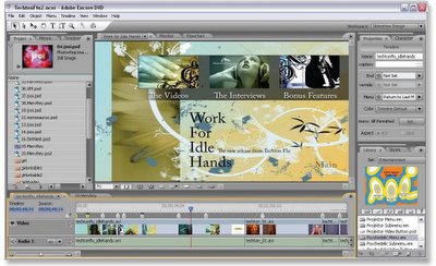 Adobe Encore DVD 2.0 Screenshot