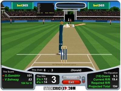Gautam Gambhir scores a ton...of runs, that is.