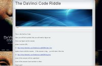 The Da Vinci Code Riddle