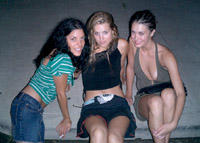 Party Girl Accidentally Slips A Nipple In Public