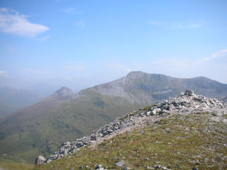 View from Stob Coire a Chairn