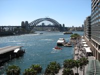 View from the Cahill Expressway
