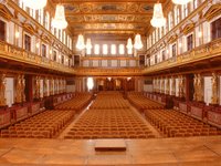 The Musikverein in Vienna (but who needs to see the Vienna Phil over there when you've seen them in Sydney!