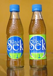 Coca Sek, gaseosa de hojas de coca Coca Sek, gaseosa de hojas de coca
