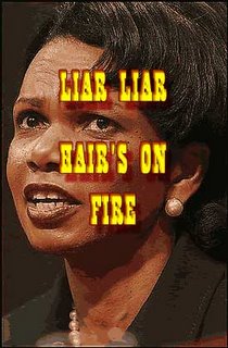 condi rice is a liar rice lied about warning condaleeza lied forgot liar