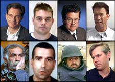  Miguel Gil, Julio A. Parrado o José Couso. Estos ocho periodistas murieron por su trabajo