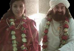 Al Zahir Sheikh GG:: y la Mata Ji Fatima GG:: en peregrinaje.